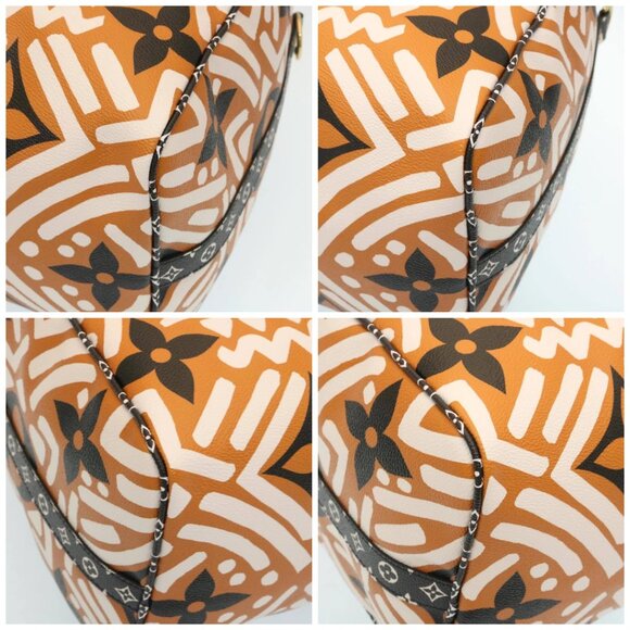 LOUIS VUITTON LV Crafty Keepall Bandouliere 45 Boston Caramel M45473 Auth 29194S - Picture 16 of 16